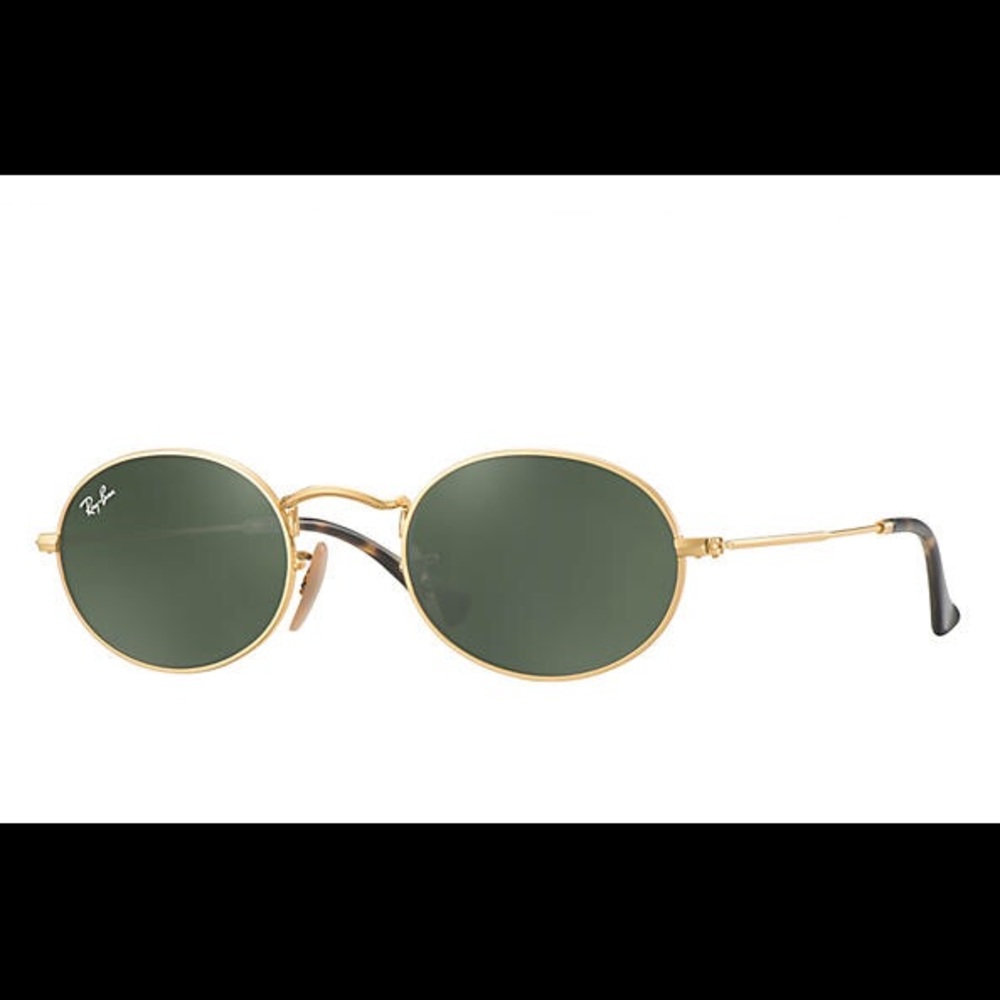Ray Ban Oval Flat Lens Sunglasses